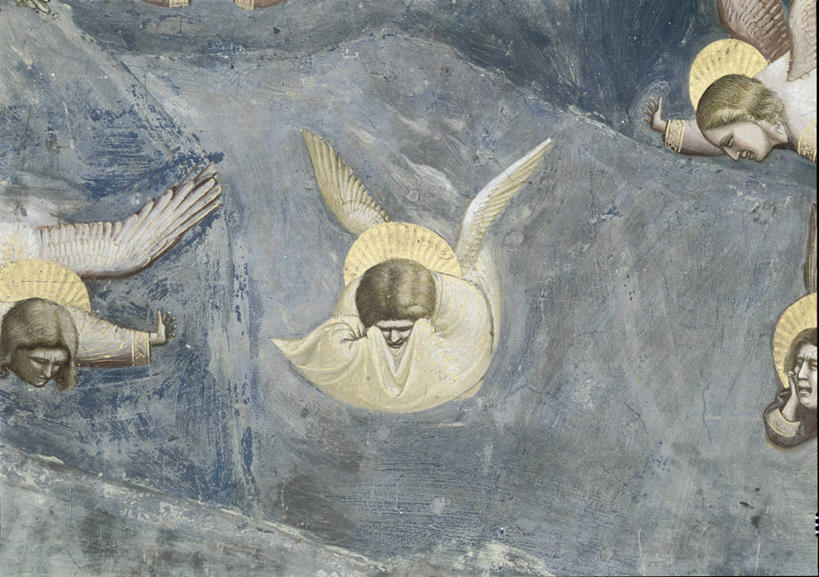 四个人,建筑师,画家,横图,黑白,插画,室外,特写,白天,数码,科技,光晕,意大利,天使,阴影,网络,长袍,高光,几何,计算机图形,文艺复兴,合成,图画,飞,画,宗教,部分,电脑合成图,数码合成图,基督教,合成图,漫画,写实,具体,具象,悲哀,帕多瓦,美术工艺,乔托.迪.邦多纳