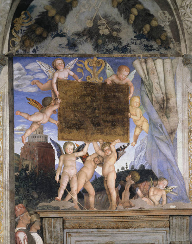 儿童,成年人,裸体,人群,竖图,插画,室内,白天,数码,科技,意大利,天使,阴影,网络,云,许多人,高光,几何,计算机图形,文艺复兴,合成,图画,拿着,飞,画,天空,一群人,宗教,电脑合成图,数码合成图,合成图,手艺,漫画,写实,具体,具象,美术工艺,曼图亚,男孩,男人,彩图