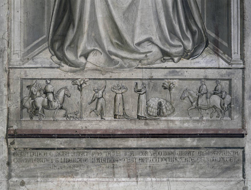 无人,建筑师,画家,横图,插画,室内,特写,数码,科技,马,意大利,阴影,网络,长袍,文字,拱门,高光,几何,计算机图形,文艺复兴,合成,图画,画,宗教,电脑合成图,数码合成图,基督教,合成图,漫画,写实,具体,具象,帕多瓦,乔托.迪.邦多纳,正义女神,彩图