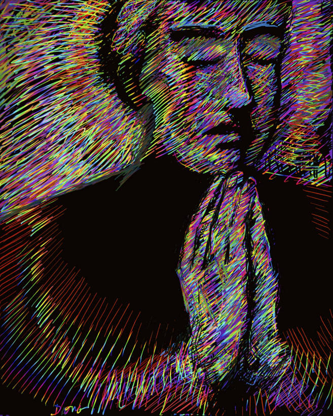 成年人,脸,头,脸颊,一个人,竖图,插画,特写,抽象,绘画,数码,科技,仅一个男性,阴影,艺术,网络,高光,几何,计算机图形,古典,合成,图画,文化,肩膀,画,工艺品,品味,祈祷,思考,宗教,美术,电脑合成图,数码合成图,专心,高雅,合成图,漫画,计算机制图,写实,具体,具象,美学,灵性,美术工艺,头部,脸部,脸蛋,面部,闭着眼睛,彩图,祈祷式