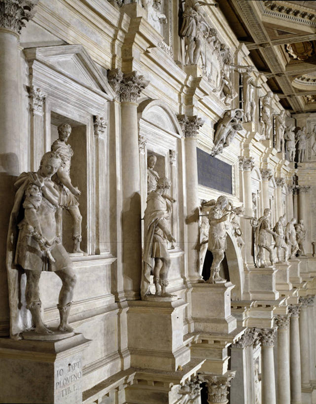 无人,竖图,插画,室内,侧面,数码,科技,建筑,剧院,意大利,阴影,艺术,网络,雕像,柱子,拱门,高光,几何,计算机图形,合成,图画,历史,画,电脑合成图,数码合成图,合成图,透视图,手艺,漫画,写实,具体,具象,维琴察,美术工艺,彩图,浅浮雕,矫饰主义