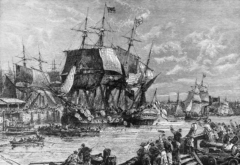 成年人,人群,横图,黑白,插画,室外,白天,数码,科技,水,船,旗帜,阴影,网络,许多人,高光,几何,计算机图形,合成,图画,画,一群人,表,帆,战争,运输,抗议,电脑合成图,数码合成图,合成图,漫画,美国文化,18世纪,写实,具体,具象,革命,帆樯,桅竿,叛逆,波士顿港,男人,帆柱