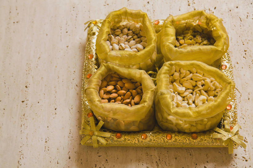 无人,横图,俯视,室内,特写,白天,杏仁,许多,丰富,包,坚果,很多,饮食,摄影,多样,清新,印度文化,彩图,高角度拍摄,传统文化