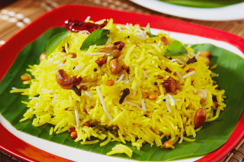 无人,横图,室内,特写,白天,叶子,印度,米,首都,饮食,盘子,素食,摄影,膳食,清新,健康食物,印度文化,新德里,彩图