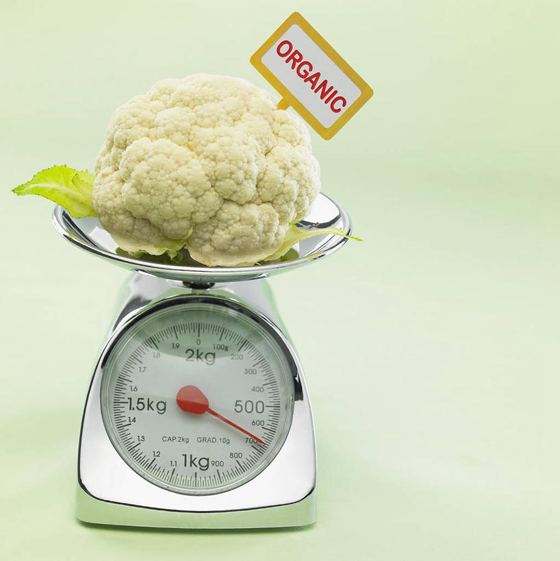 无人,竖图,室内,特写,白天,正面,仪器,蔬菜,绿色背景,阴影,新鲜,反射,英文,标志,数字,文字,影子,字符,字母,花菜,花椰菜,食品,标识,菜花,食物,一个,摄影,阿拉伯数字,有机食品,绿色食品,影棚,单个,英文字母,椰菜花,衡量,计量,台秤,衡器,秤,彩图,影棚拍摄,拍摄