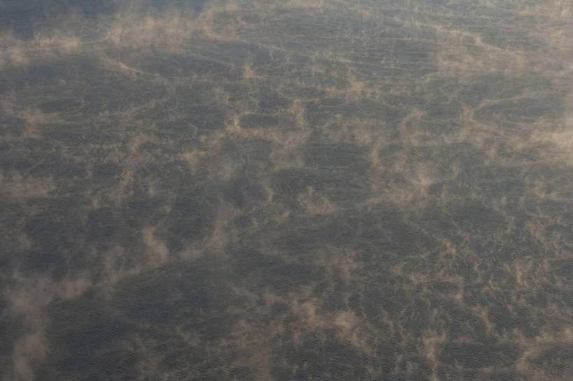 无人,横图,俯视,室外,白天,河流,美景,水,雾,阴影,朦胧,模糊,光线,影子,河水,景观,水流,阳光,自然,景色,迷雾,自然风光,大雾,彩图,高角度拍摄