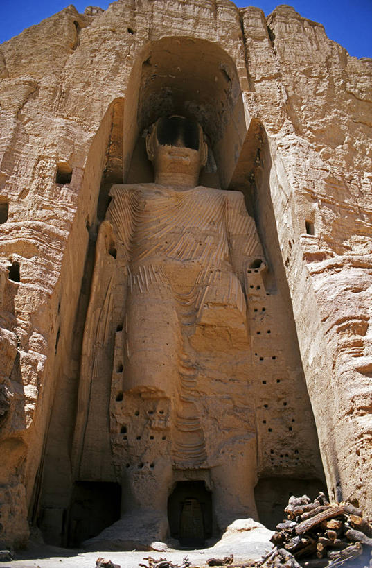 无人,竖图,阿富汗,亚洲,雕像,佛,摄影,宗教,佛教,图标,伊斯兰教,中东,中亚,巴米扬大佛,彩图