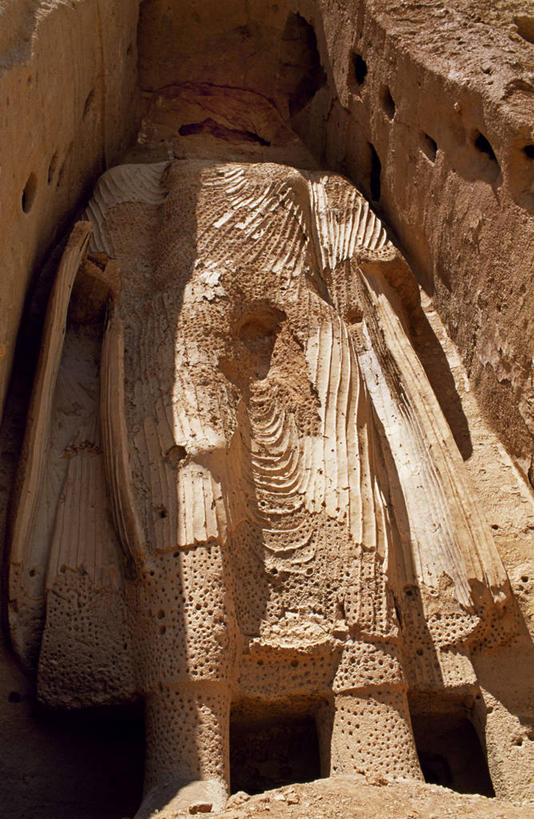 无人,竖图,阿富汗,亚洲,雕像,佛,摄影,宗教,佛教,图标,伊斯兰教,中东,中亚,巴米扬大佛,彩图