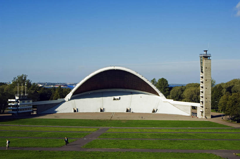 无人,横图,室外,建筑,爱沙尼亚,地面,首都,音乐,摄影,塔林,圆形剧场,彩图