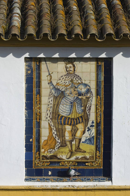 竖图,街道,西班牙,欧洲,艺术,瓷砖,房屋,陶瓷制品,历史,壁画,摄影,权威,剑,安达路西亚,皇室,塞维尔,美术工艺,彩图