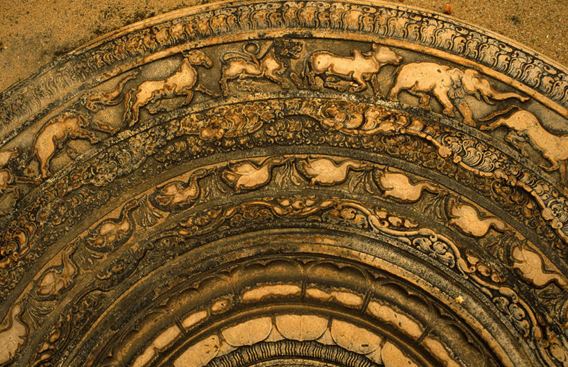 无人,横图,斯里兰卡,亚洲,动物,摄影,宗教,佛教,花岗岩,手艺,美术工艺,印度次大陆,阿努拉达普拉,彩图,旅行