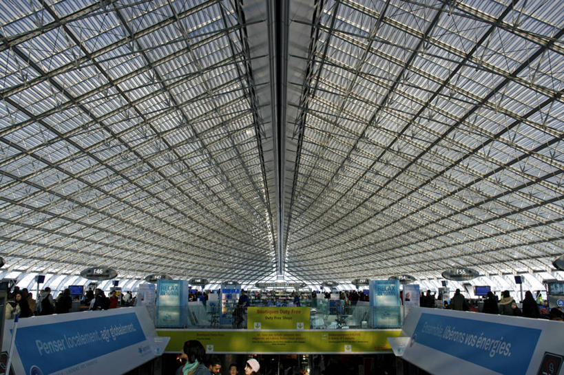 机场,横图,室内,度假,建筑业,飞机,建筑,法国,巴黎,欧洲,乘客,公共交通,交通,首都,航空,现代,飞,交通工具,运输,摄影,客机,载具,彩图,旅行,商务机,戴高乐