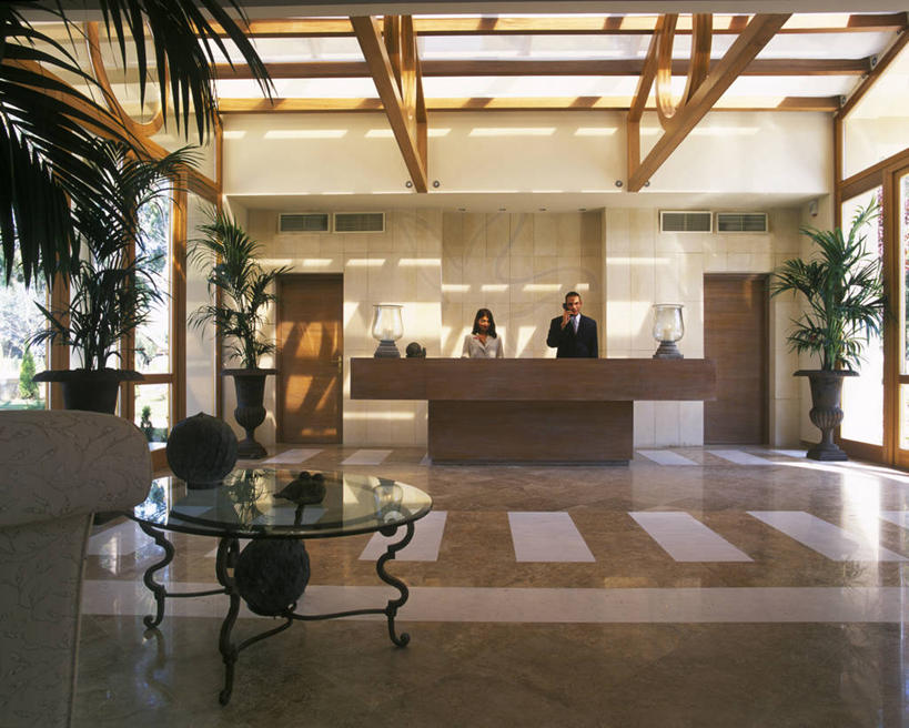 无人,前台,宾馆,竖图,室内,旅游,度假,植物,家具,沙发,桌子,酒店,希腊,办公桌,装饰物,服务台,摄影,酒家,旅社,华贵,彩图,旅行,客店,客栈,旅店,旅馆,帮助台,呼叫台,商旅