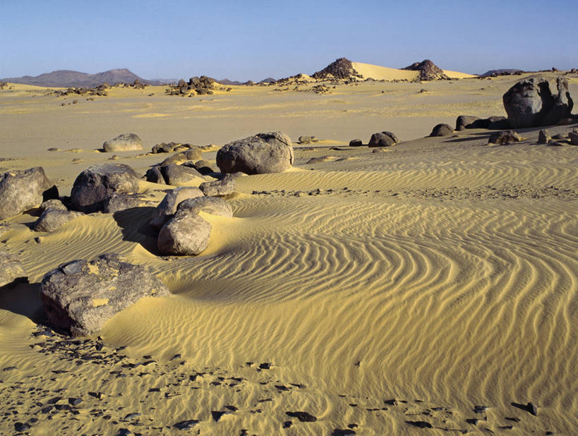 无人,横图,苏丹,沙子,地形,巨石,热,摄影,干的,撒哈拉沙漠,岩石,彩图,利比亚沙漠