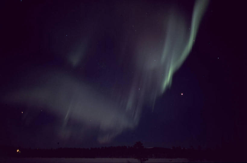 无人,横图,夜晚,北极,瑞典,冬天,天气,绿色,天空,摄影,自然现象,气象学,北极光,彩图