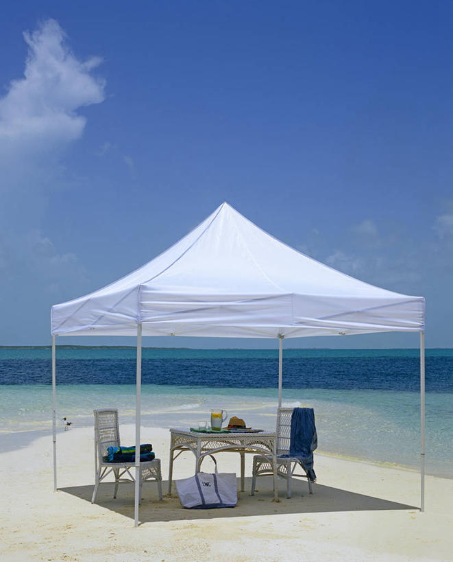 无人,竖图,室外,海洋,桌子,椅子,帐篷,岛,海岸线,树荫,饮料,蓝色,凉亭,摄影,热带气候,柳条,华贵,海滩,彩图,巴哈马群岛