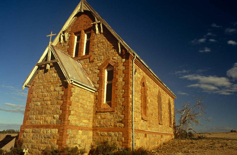 无人,教堂,横图,建筑,澳大利亚,节日,文化,祈祷,健康,许愿,摄影,宗教,信仰,纪念,祈求,基督教,天主教,新南威尔士,布罗肯希尔,平安,彩图,旅行