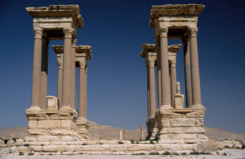 无人,横图,室外,城市,建筑,叙利亚,庭院,古城,首都,摄影,宗教,伊斯兰教,中东,圆顶建筑,清真寺,大清真寺,大马士革,钟,彩图