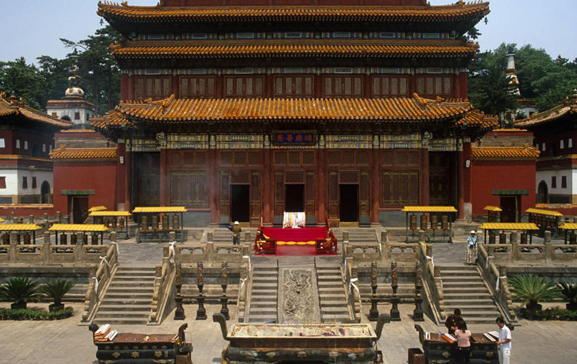 无人,横图,建筑,亚洲,摄影,宗教,佛教,中国文化,河北省,承德,彩图,旅行