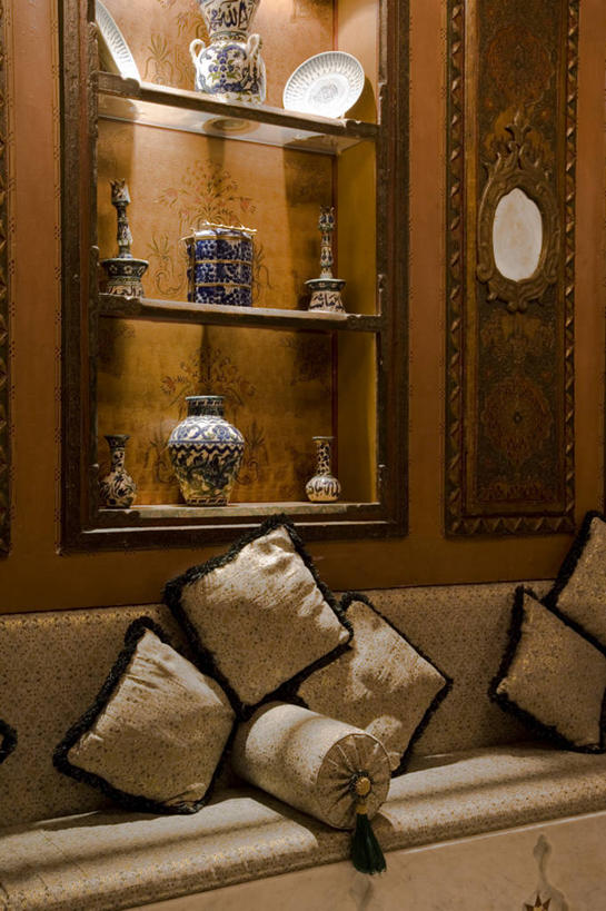 无人,竖图,室内,建筑业,装修,建筑,叙利亚,古城,首都,座位,装饰物,摄影,中东,修复,软垫,大马士革,彩图,餐馆,传统文化