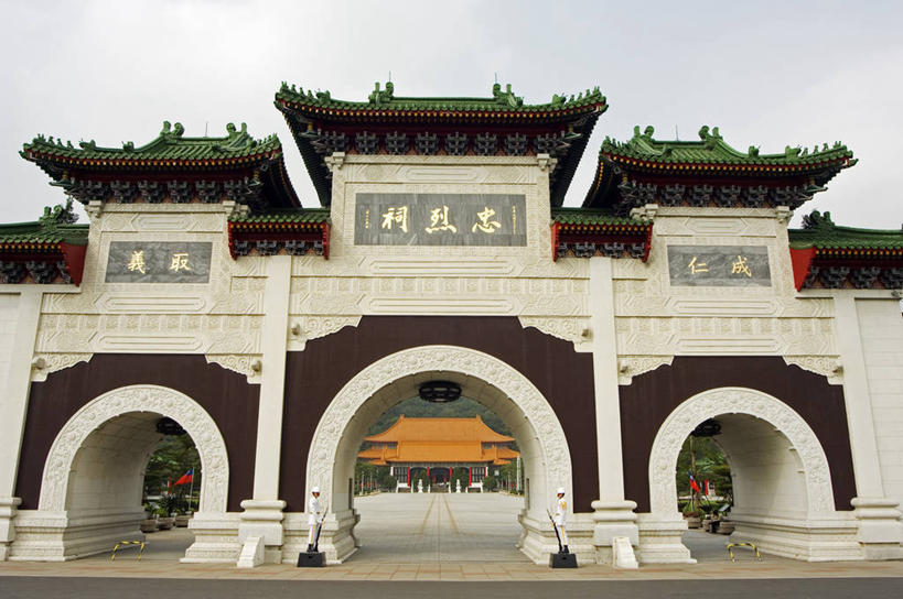 无人,横图,室外,制服,建筑,台湾,宏伟,历史,摄影,纪念,留念,保护,神殿,宗教建筑,怀念,彩图