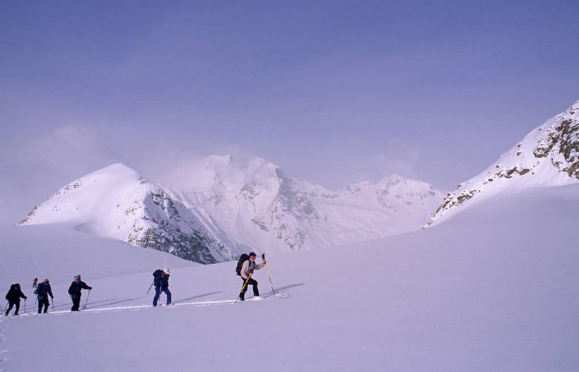 横图,室外,兴奋,探险,风险,运动,山,山脉,雪,阿尔卑斯山,加拿大,车,白色,交通工具,摄影,雪橇,动作,载具,美洲,雪橇车,冬季运动,大不列颠哥伦比亚,滑雪运动,冒险,危险,彩图