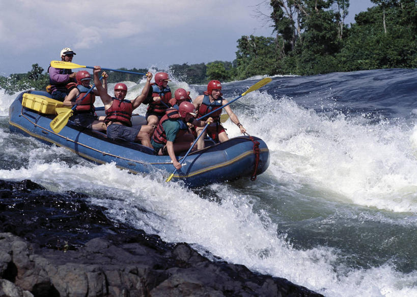 划船,横图,室外,运动,非洲,乌干达,刺激,波浪,摄影,活动,迅速,漂流,桨,碰撞,挑战,紧迫,彩图,骚乱