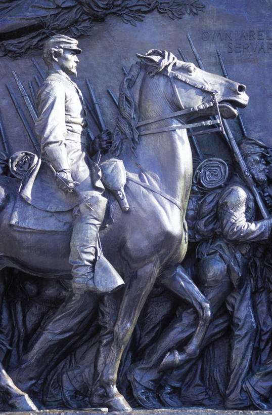 西方人,无人,竖图,马,欧洲,非洲,美国,黑人,欧洲人,士兵,雕像,纪念碑,战争,摄影,纪念,留念,打斗,怀念,军队,波士顿,马萨诸塞,内战,非洲人,美国人,彩图,军团