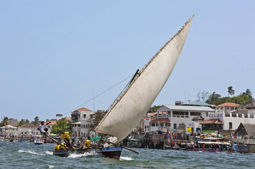 帆船,横图,竞争,船,非洲,肯尼亚,工艺品,交通工具,帆,摄影,载具,阿伦岛,彩图,旅行