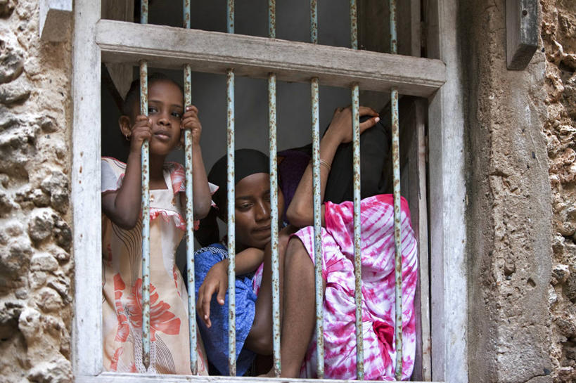 儿童,家,酒吧,横图,窗户,非洲,肯尼亚,房屋,摄影,伊斯兰教,阿伦岛,女孩,彩图,旅行