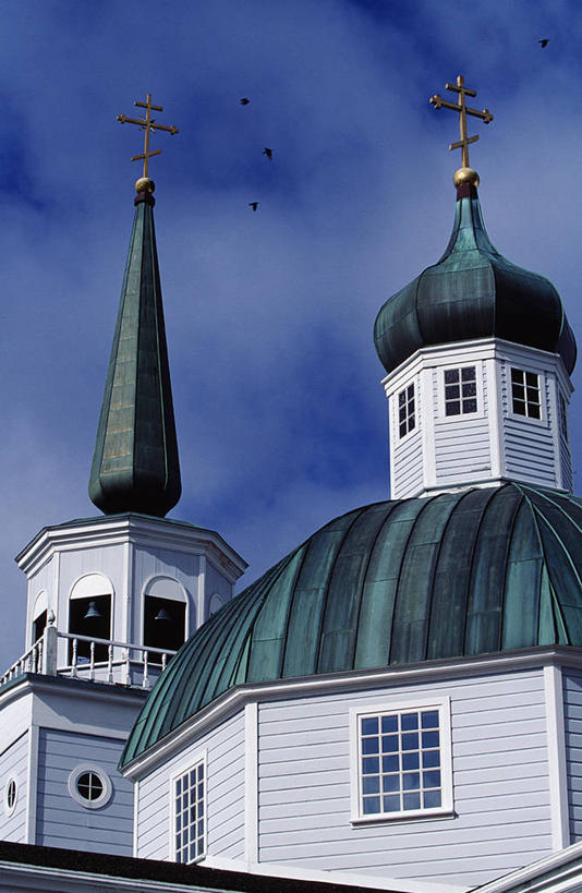 无人,竖图,美国,加拿大,木制,尖顶,历史,摄影,宗教,北美,北美洲,美洲,北亚美利加洲,亚美利加洲,卑诗省,不列颠哥伦比亚,不列颠哥伦比亚省,阿拉斯加东南半岛,东正教,风标,彩图,大教堂,卑斯省,努特卡岛