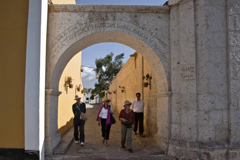 三个人,横图,水,喷泉,秘鲁,南美,摄影,拉丁美洲,彩图,旅行