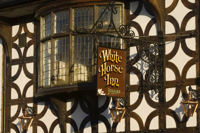 无人,酒吧,横图,窗户,建筑,英国,标志,小旅馆,摄影,凸窗,威尔士,铁艺,弗林特郡,设计,彩图,传统文化