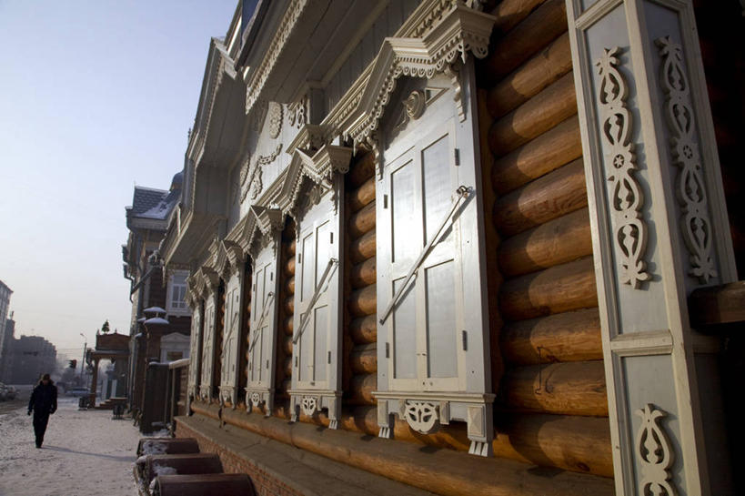 无人,横图,时尚,窗户,建筑,雕塑,欧洲,俄罗斯,亚洲,装饰,木制,房屋,艺术家,摄影,高雅,西伯利亚,俄联邦,俄罗斯联邦,伊尔库茨克,伊尔库茨克州,东西伯利亚,彩图,旅行,军官,独联体