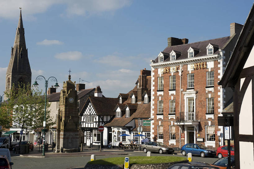 无人,博物馆,横图,室外,建筑,英国,庭院,城镇,历史,监狱,摄影,威尔士,登比郡,彩图,北威尔士