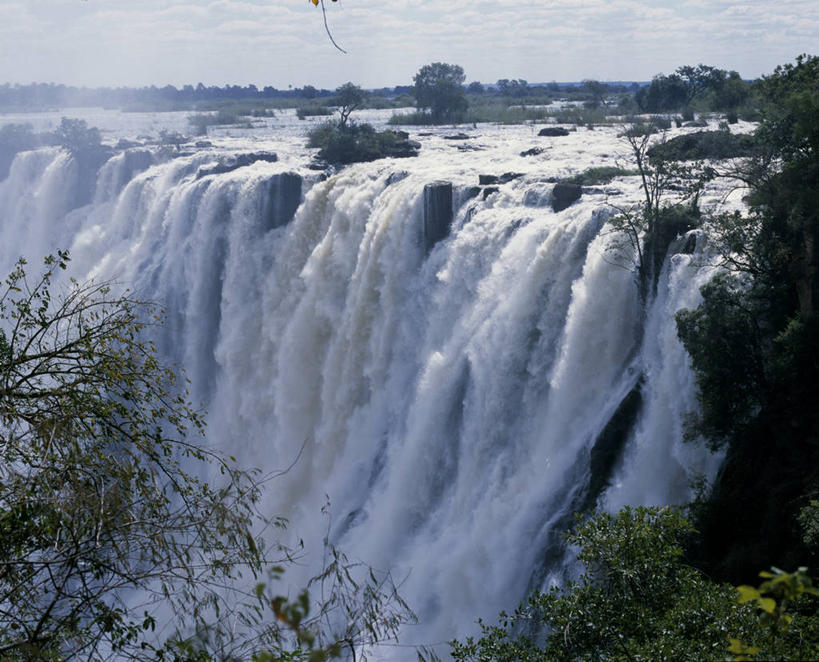 无人,横图,室外,度假,河流,瀑布,非洲,赞比亚,喷,飞溅,摄影,碰撞,赞比西河,维多利亚瀑布,利文斯敦,彩图,骚乱