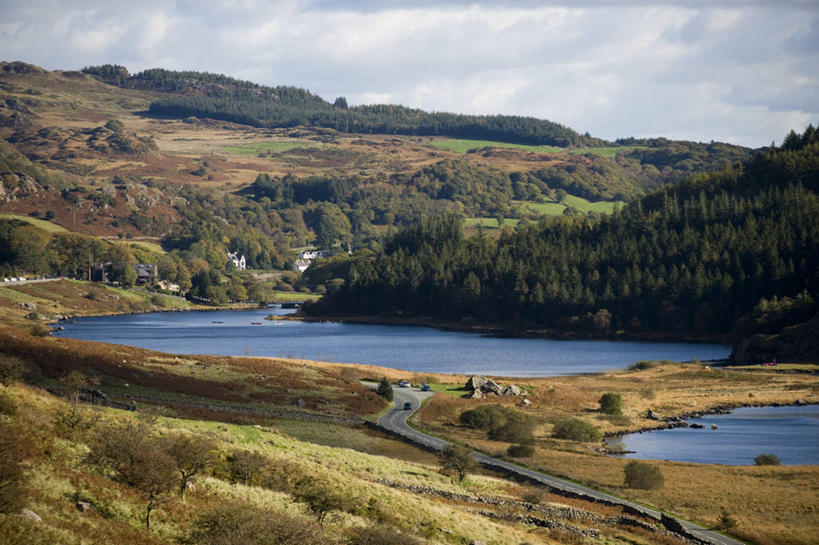 无人,横图,室外,湖,英国,欧洲,地形,摄影,西欧,大不列颠,威尔士,大不列颠及北爱尔兰联合王国,大不列颠及爱尔兰联合王国,威尔士公国,彩图,康威自治市,大不列颠王国,大英帝国,联合王国,日不落帝国,斯诺登峰,北威尔士