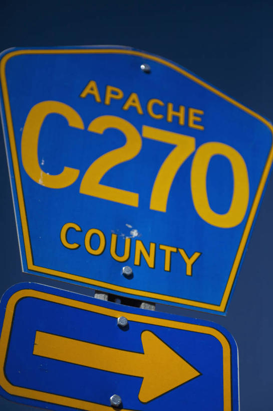 无人,横图,沙漠,美国,蓝色,天空,摄影,图标,亚利桑那,交通标志,方向标,彩图