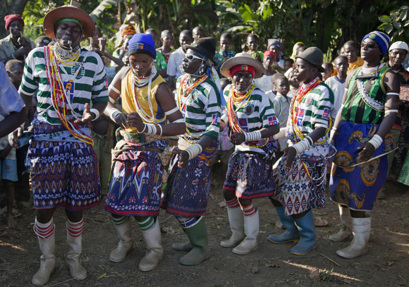 横图,非洲,坦桑尼亚,庆祝,摄影,东非,男性,舞者,彩图,舞蹈