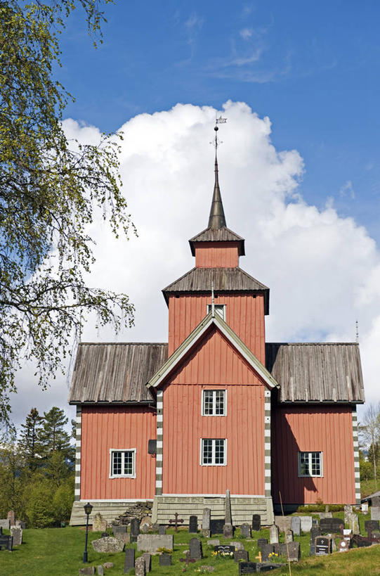 无人,教堂,竖图,挪威,木制,十字架,墓地,摄影,宗教,基督教,斯堪的纳维亚,圆木,斯堪狄纳维亚半岛,墓穴,彩图