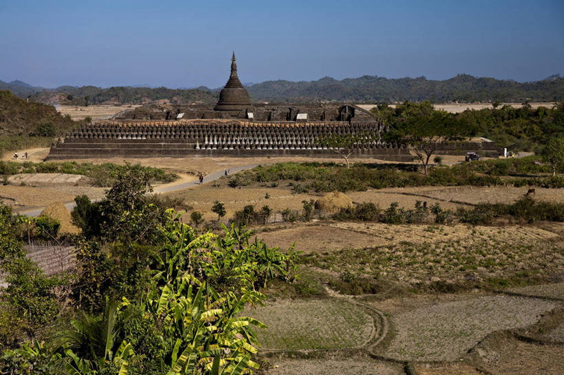 无人,寺庙,横图,缅甸,亚洲,锥子,历史,佛,宝塔,佛塔,摄影,宗教,东南亚,佛教,神殿,彩图