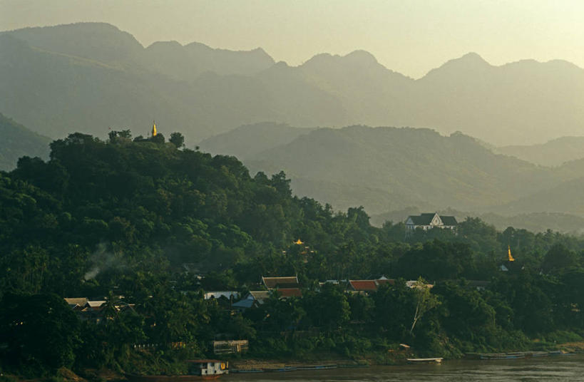 无人,横图,老挝,年糕,摄影,东南亚,佛教,琅勃拉邦,彩图