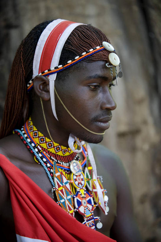 一个人,导游,竖图,旅游,度假,非洲,肯尼亚,摄影,带领,彩图,旅行,马赛人