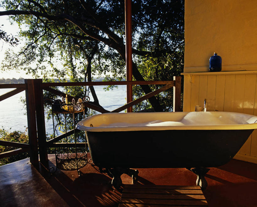 无人,横图,室外,洗澡,河流,浴室,非洲,赞比亚,干净,风景,清洁,享受,健康,浴盆,放松,保健,泡泡浴,摄影,宁静,卫生,华贵,赞比西河,泡汤,利文斯敦,洗涤,彩图,沐浴