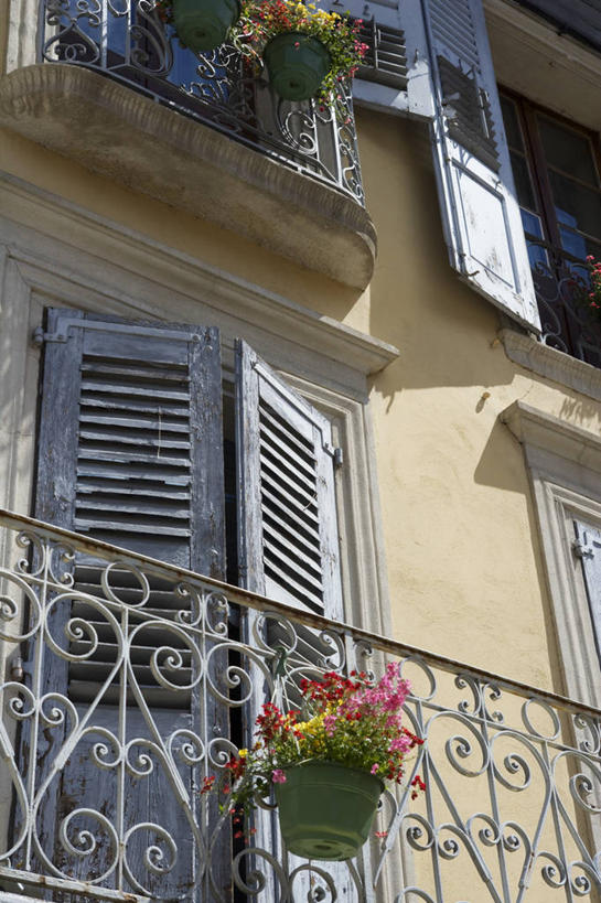 无人,竖图,窗户,建筑,法国,欧洲,阿尔卑斯山,木制,百叶窗,历史,摄影,贸易,上阿尔卑斯省,彩图,传统文化