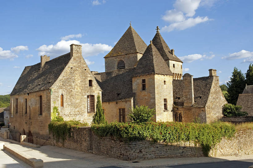 无人,横图,室外,美景,法国,欧洲,城堡,房屋,景观,乡村,塔,自然,景色,摄影,自然风光,法国文化,妖怪,多尔多涅,彩图