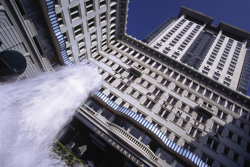 无人,横图,室外,下午茶,酒店,喷泉,香港,亚洲,地标建筑,摄影,中国文化,华贵,九龙,尖沙咀,彩图,旅行,半岛,上层阶级