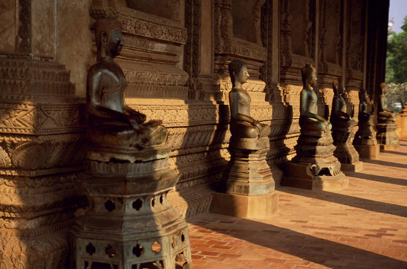 无人,寺庙,横图,建筑,老挝,亚洲,首都,佛,摄影,宗教,佛教,神殿,宗教建筑,万象,彩图