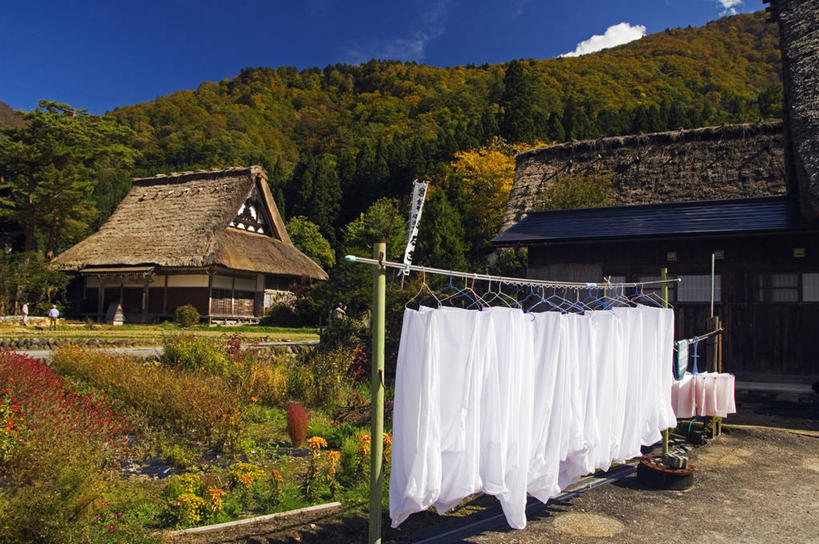 无人,博物馆,横图,烹饪,农业,日本,亚洲,日本文化,料理,食品,历史,菜肴,美食,食物,摄影,佳肴,保护,环境,东亚,本州,岐阜县,烘干,洗涤,彩图,传统文化,联合国教科文组织,白川