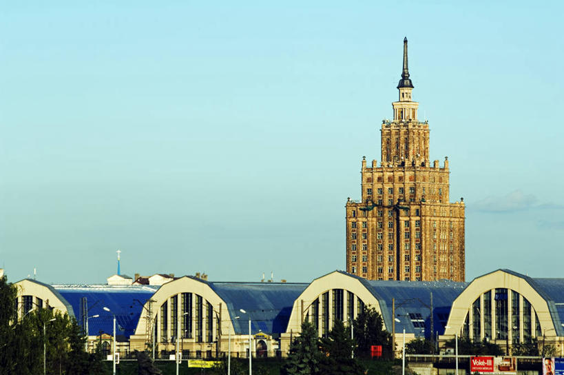 无人,横图,室外,河流,城市,建筑,摩天大楼,拉脱维亚,艺术,市场,首都,摄影,里加,亭台楼阁,彩图,鱼市,飞机库